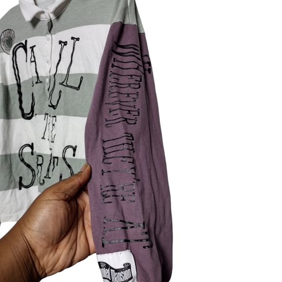 Disney Parks The Haunted Mansion “Call in the Spirits” Long-Sleeved Shirt - Picture 4 of 8